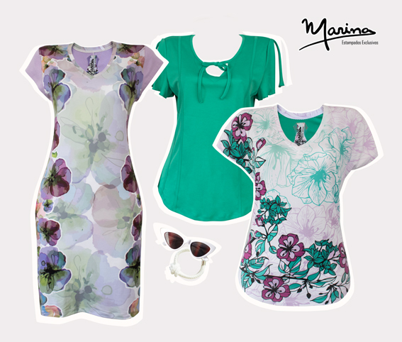 VERDES Y VIOLETAS